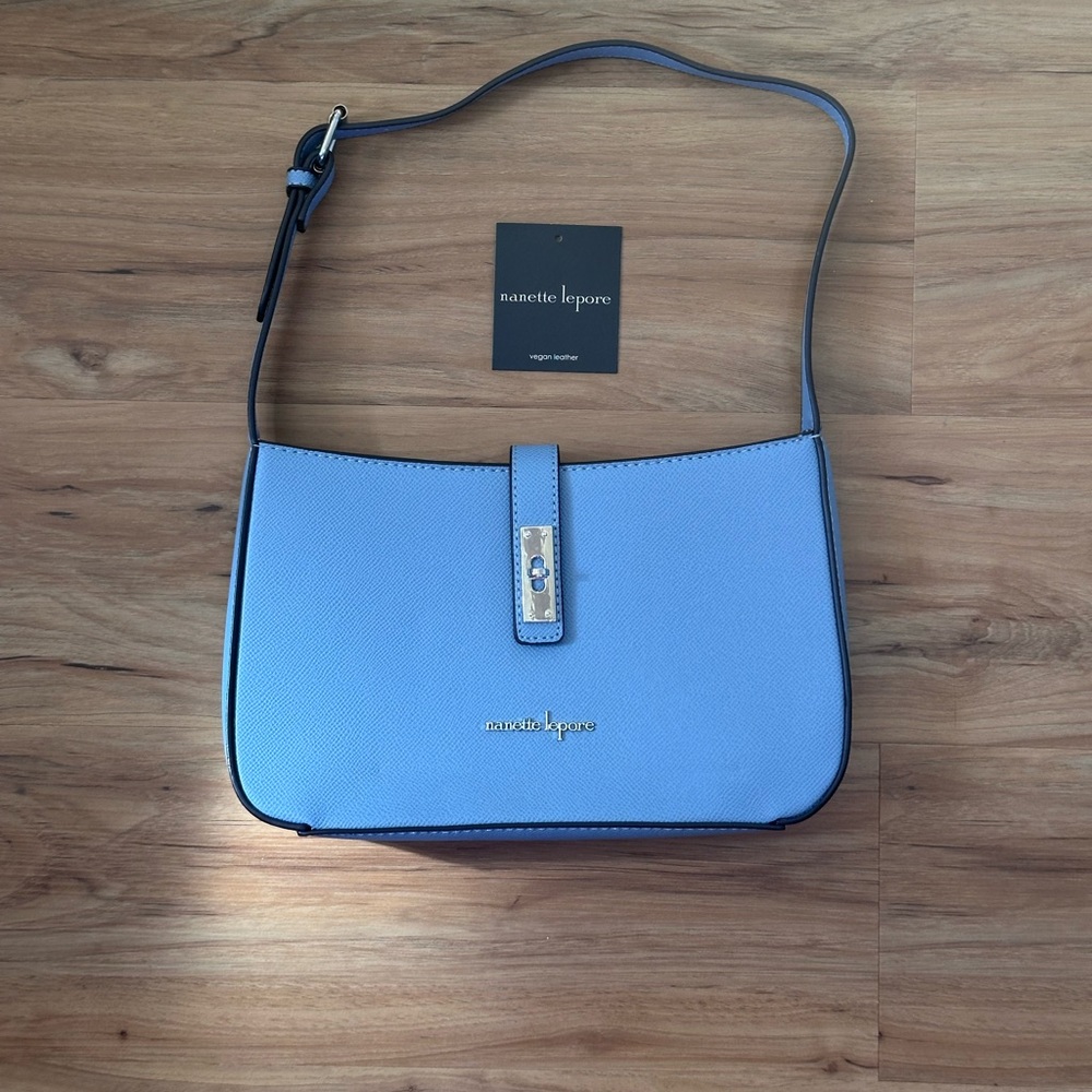 Nanette Lepore Shoulder Bag Blue- New